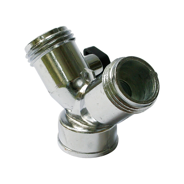 Zinc Alloy Dual Shut-off Y Connector