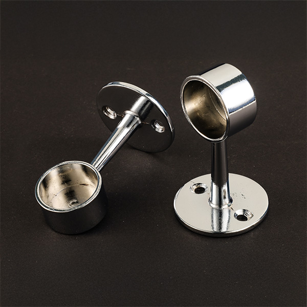 Round Pipe Socket圓形管座 / 圓形管拖 / 重型鋼製衣櫥桿末端支撐架