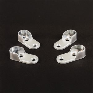 Oval Pipe Socket橢圓形管座 / 橢圓形管拖 / 橢圓形衣櫥桿末端支架 (適用於衣櫥支架、淋浴簾桿)