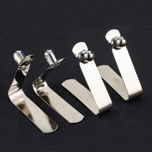 Stainless Steel Spring Button