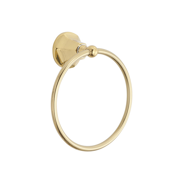 B110-1 Handmade Brass Towel Ring / Bathroom Ring Hanger