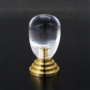 GM800-5 家具水晶把手Crystal Zinc alloy Clear Furniture Knob