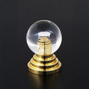 GM800-6 家具水晶把手Crystal Zinc alloy Clear Furniture Knob