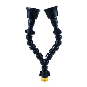 4分雙節棍噴霧 / 360度旋轉噴霧器 / 塑料霧化灑水器